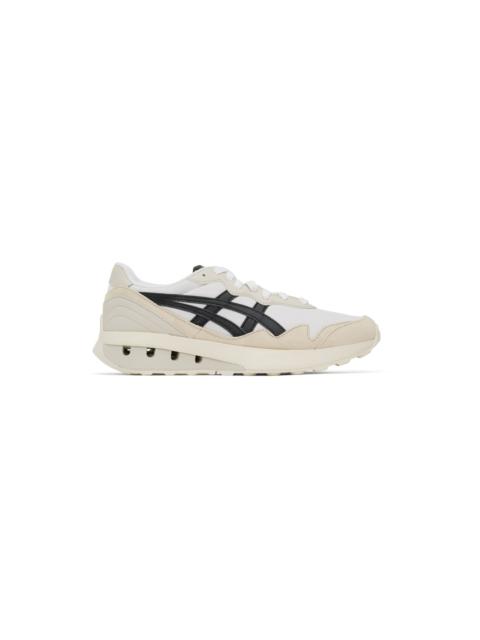 Asics White & Beige Jogger X81 Sneakers