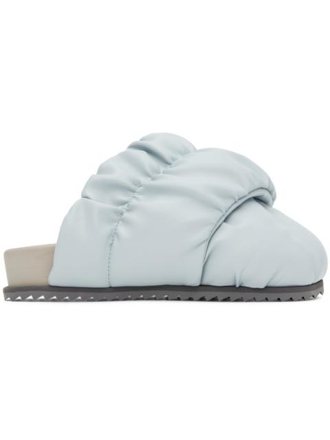 YUME YUME SSENSE Exclusive Blue Tent Mules