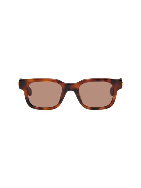 Brown Ribbon Stretch Sunglasses