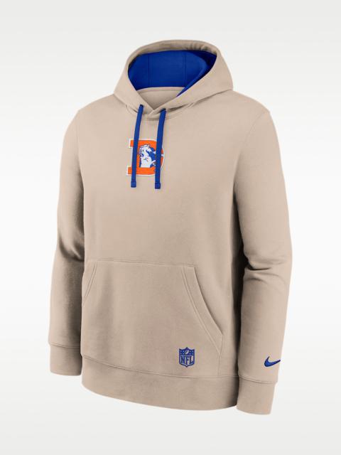 Nike Denver Broncos Rewind Club Men's Nike NFL Pullover Hoodie