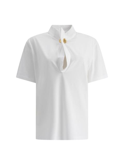 Givenchy buttoned-collar T-shirt