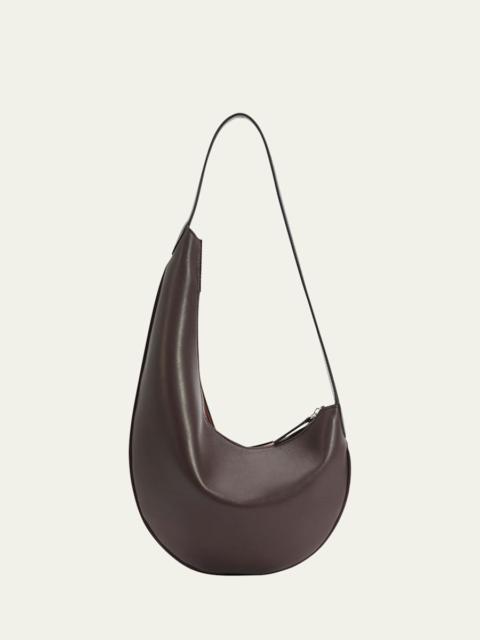 AESTHER EKME Lune Mini Zip Calfskin Hobo Bag