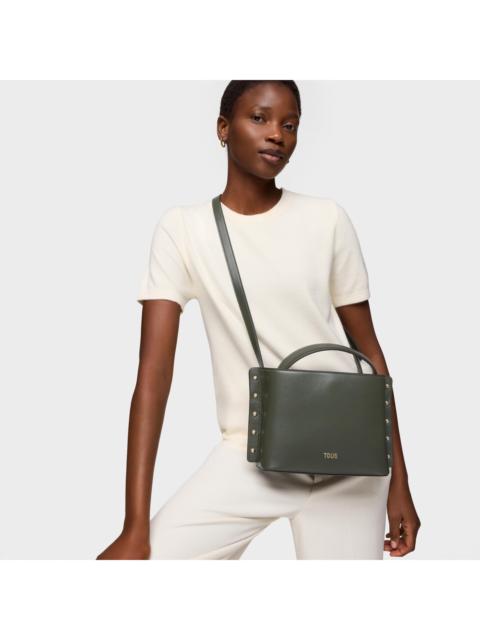 TOUS Medium khaki Crossbody bag TOUS Jewelry Studs