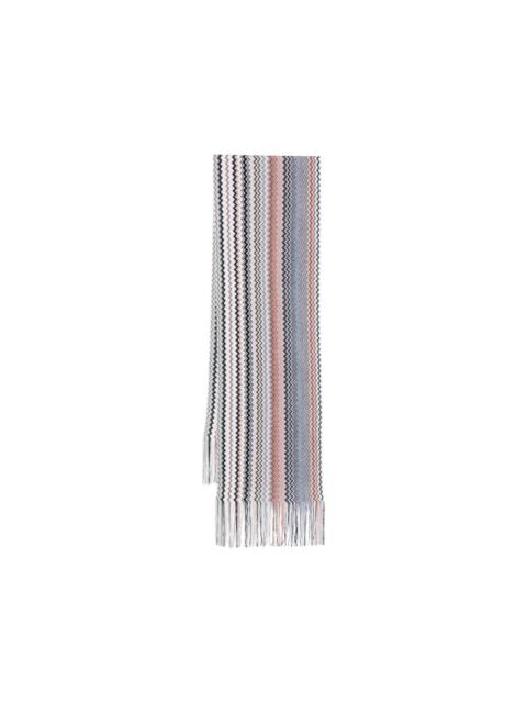 Missoni zig-zag fringed scarf