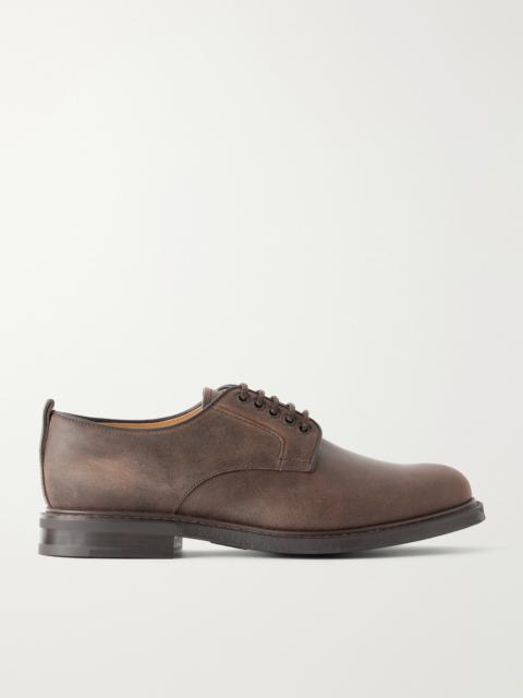 Church's Pentire Waxed-Suede Derby Shoes