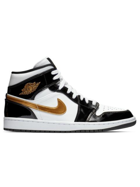 Jordan AIR JORDAN 1 MID SE - BLACK/METALLIC GOLD/WHITE