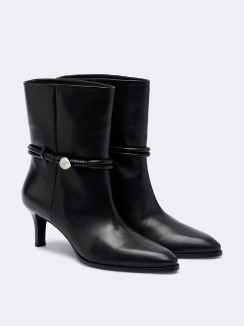 Isabel Marant Telsa embellished leather ankle boots