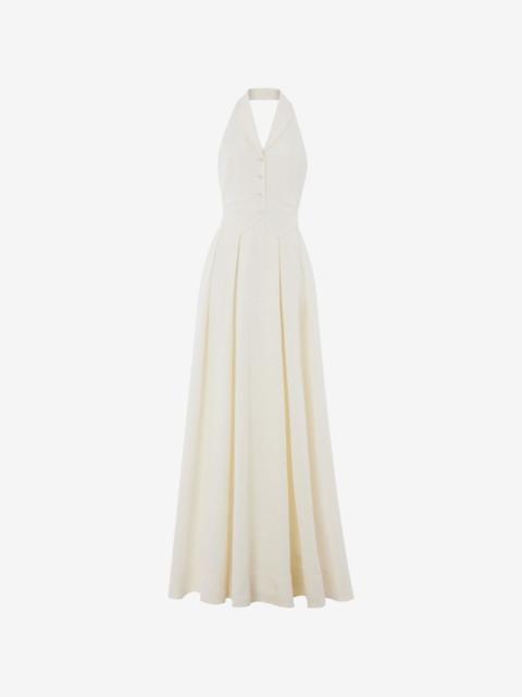 Temperley London Elodie halter gown
