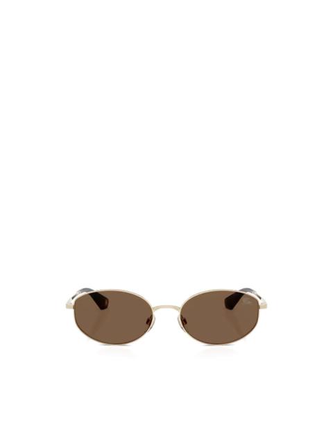 Burberry oval-frame sunglasses