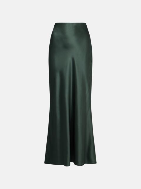 THE SEI Silk satin maxi skirt