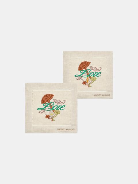 DOROTHEE SCHUMACHER WILD FUNGHI napkin set