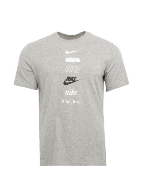 Nike Sportswear Club logo-print T-shirt