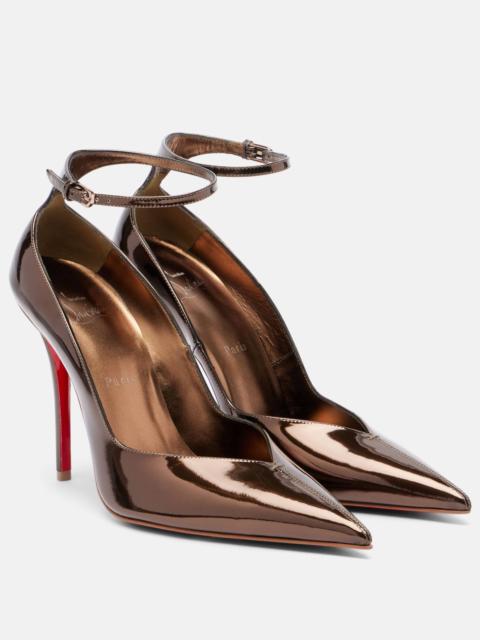 Christian Louboutin Erozee 100 patent leather pumps