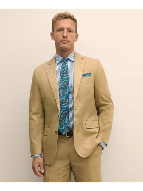 Brooks Brothers Classic Fit Stretch Cotton Twill Suit Jacket