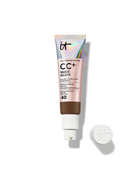 IT Cosmetics CC+ Nude Glow Lightweight Foundation + Glow Serum with SPF 40