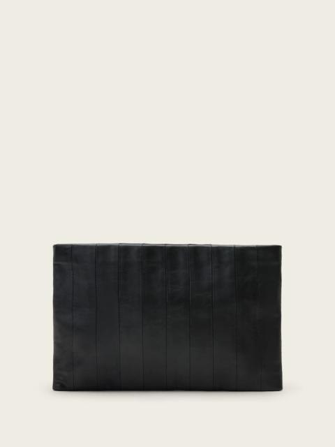 ALLSAINTS BETTINA LEATHER CLUTCH BAG