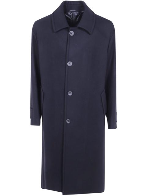 GIORGIO ARMANI Peacoat Virgin Wool-Cashmere Peacoat