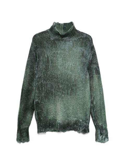 dyed sweater