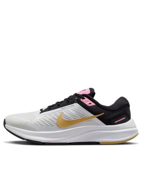 (WMNS) Nike Air Zoom Structure 24 'White Black Wheat Gold' DA8570-106