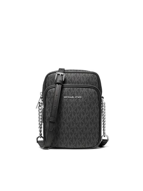 MICHAEL KORS medium Jet Set Travel patterned cross body bag