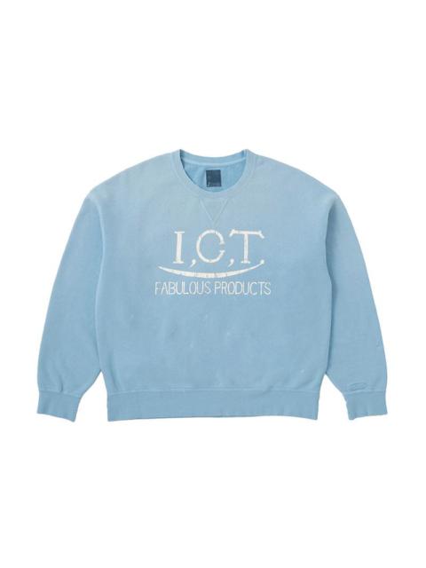 visvim JUMBO SB SWEAT L/S CRASH LT.BLUE