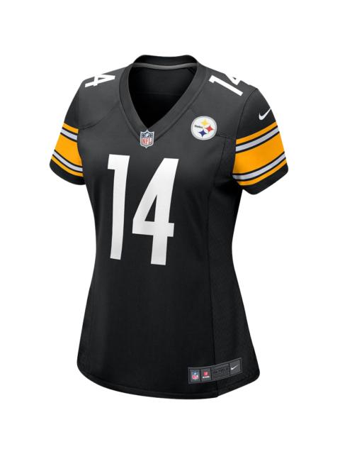 Nike Pittsburgh Steelers NFL George Pickens Game Player Jersey WMNS "Black" 67NW PTGH 7LF JZ0W