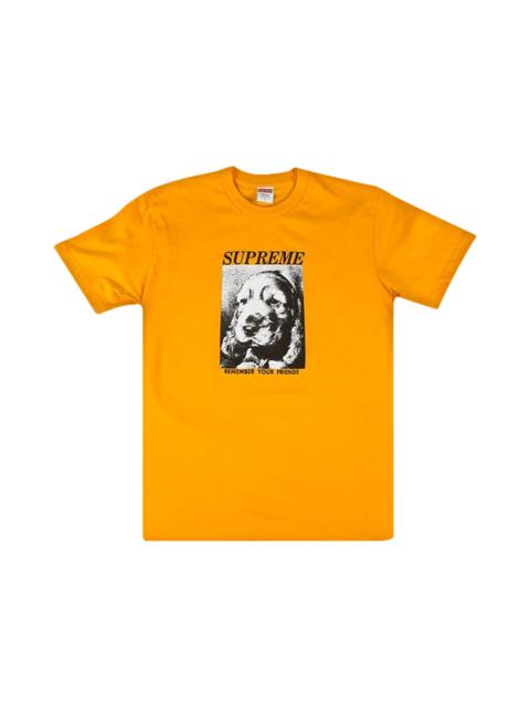 Supreme Remember T-Shirt 'Orange'