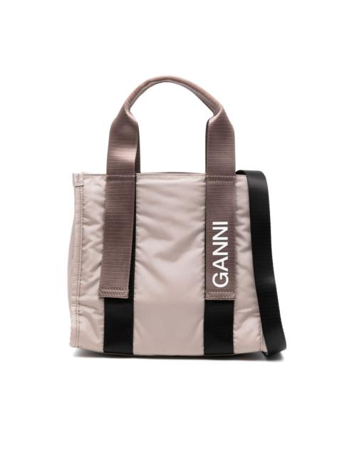 GANNI small Tech tote bag
