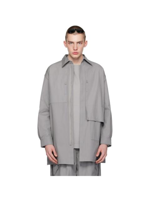 Y-3 Gray Workwear Jacket