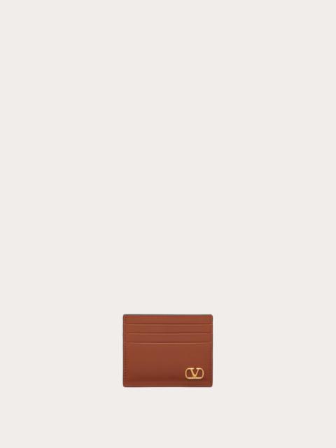 Valentino VLOGO SIGNATURE CALFSKIN CARD HOLDER