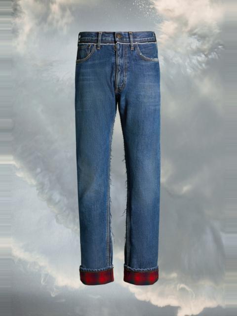 Maison Margiela Pendleton yoke jeans
