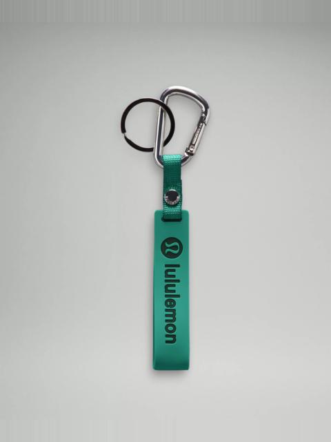 lululemon Silicone Keychain