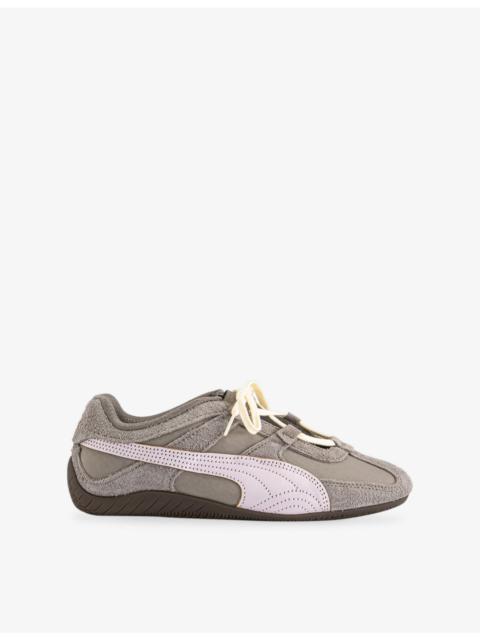 PUMA Speedcat Go Leather and Suede Trainers