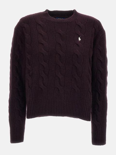 Polo Ralph Lauren Turtleneck-knit pullover with braids