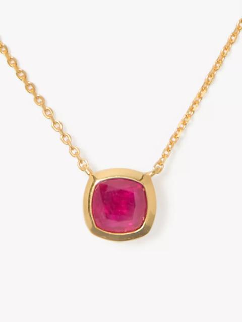 kate spade Kate Spade Fine Time To Shine Gem Pendant