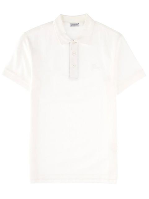 Burberry Polo With Logo