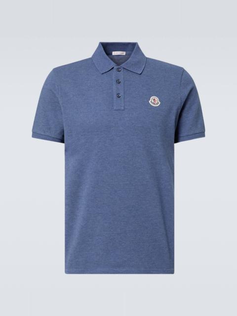 Moncler Cotton piqué polo shirt