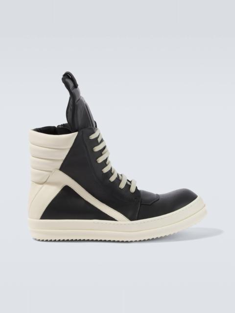 Rick Owens Leather high-top sneakers