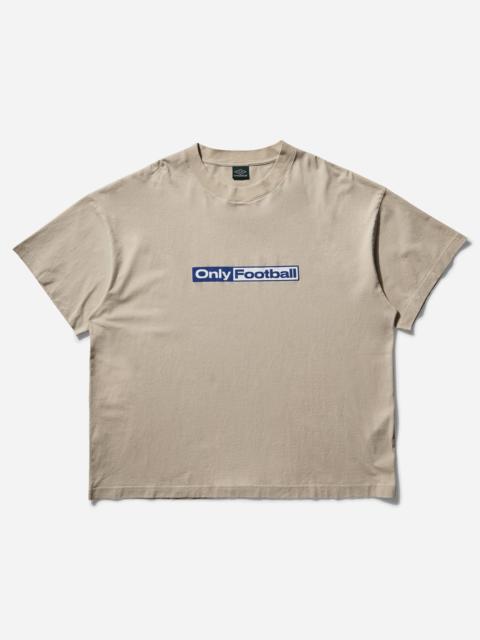 umbro Men's Only Football T-Shirt Ivory