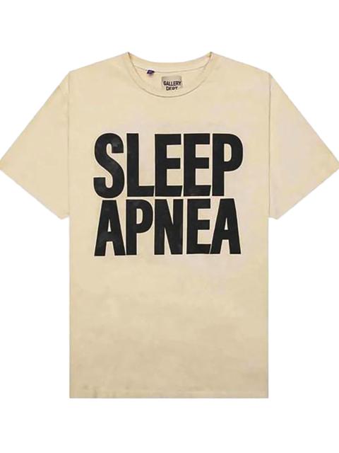 GALLERY DEPT. Sleep Apnea Logo T-Shirt "Antique White & Black" GD236