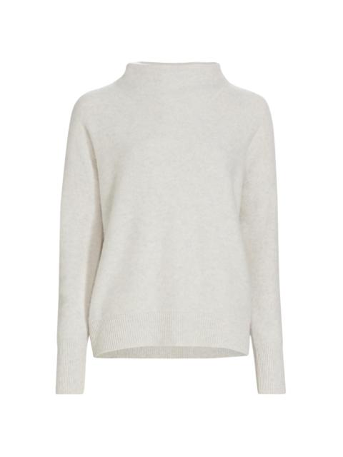 Vince Women's Funnelneck Cashmere Sweater - Platinum