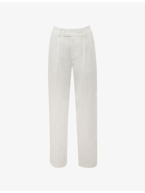 House of CB Hayden Checked Stretch-Woven Trousers