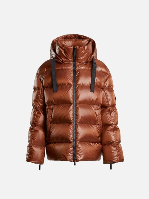 HOGAN Hooded Down Jacket Orange