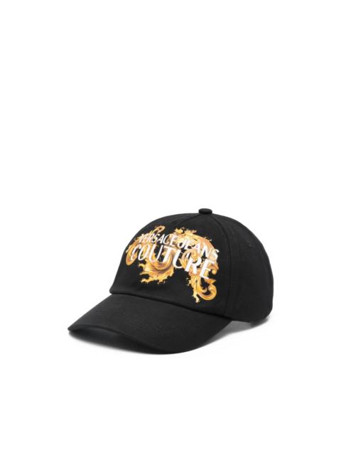 VERSACE JEANS COUTURE logo-print baseball cap