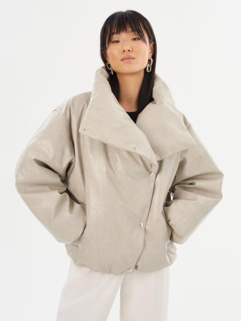 LAMARQUE RONNIE | Faux Leather Puffer Jacket