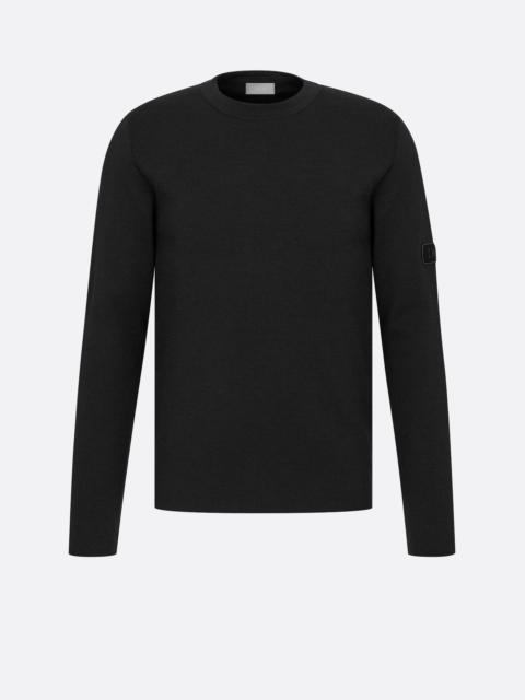 'DIOR' Patch Sweater