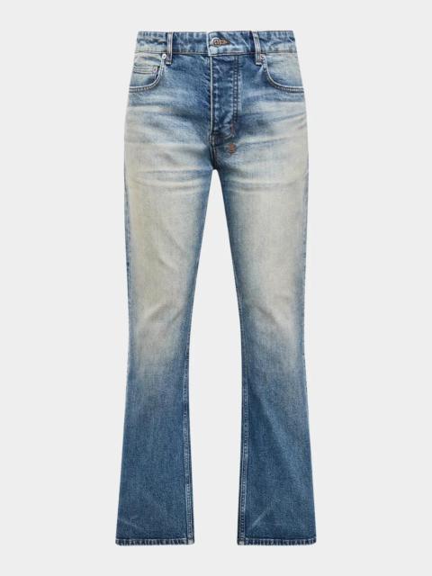 Ksubi Men's Bronko Portland Faded Denim Bootcut Jeans