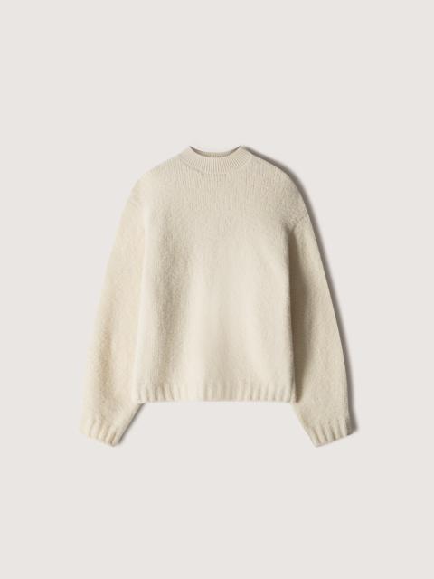 Nanushka ARO - Fleece sweater - Ecru