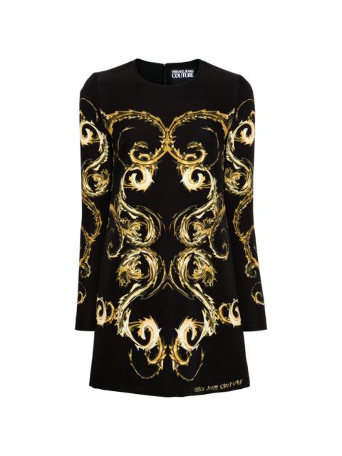 VERSACE JEANS COUTURE Chromo Couture-print mini dress