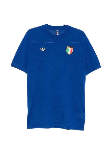 adidas logo patch crew-neck T-shirt